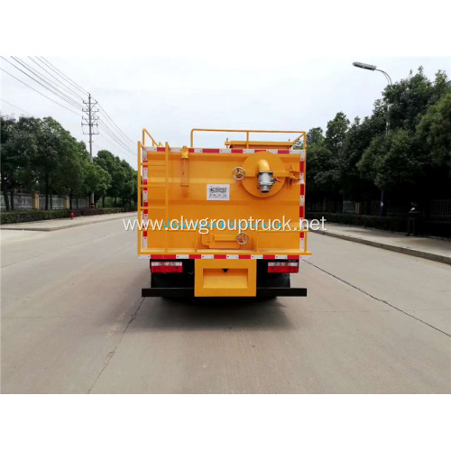 Euro4 emergency suction tank truck for sale